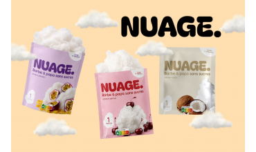 NUAGE débarque chez Bonbonrama : la barbe à papa sans sucre à intégrer dans votre rayon confiserie.